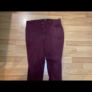 Wine Colour Pants